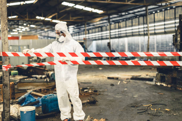 Professional Biohazard technician working in Frankfort, KY